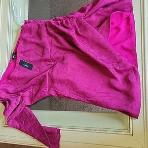 One sleeved lulu's plum mini dress NWT